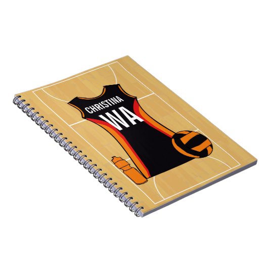 Carnet Netball personnel unique (Côté Droit)