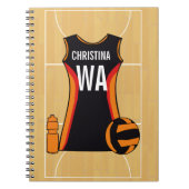 Carnet Netball personnel unique (Devant)