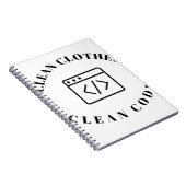 Carnet Nettoyer les vêtements Code propreté (Côté Droit)
