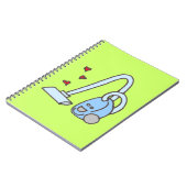 Carnet Nettoyeur de vide avec coeur (Côté gauche)