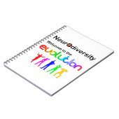 Carnet Neurodiversité Bienvenue dans l'Évolution (Côté gauche)