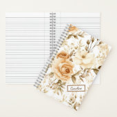 Carnet Neutre Rose moderne (À l'intérieur)