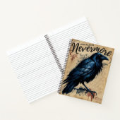 Carnet NEVERMORE Edgar Allen Poe Crow (Intérieur)