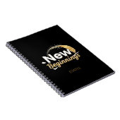 Carnet New Beginnings / Cuaderno Nuevos Comienzos (Côté Droit)
