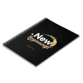 Carnet New Beginnings / Cuaderno Nuevos Comienzos (Côté gauche)
