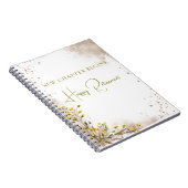 Carnet New Chapter Begins Elegant Retirement Gift (Côté Droit)