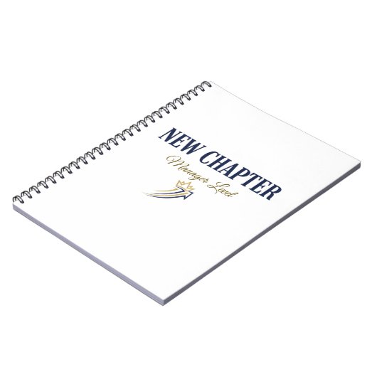 Carnet New Chapter Manager Level (Côté gauche)