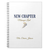 Carnet New Chapter Manager Level Personalized (Devant)