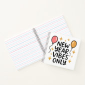 Carnet "New Year Vibes Only" Spiral Notebook (Intérieur)
