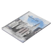 Carnet New York City Manhattan Skyline (Côté gauche)