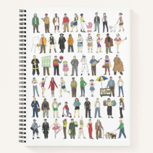 Carnet New York City People NYC Citizens Humains Voisins