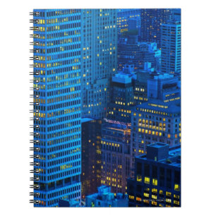 Carnet New York City Skyline au coucher du soleil