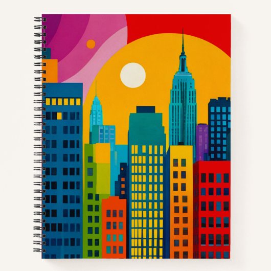 Carnet New York Pop Art (Devant)