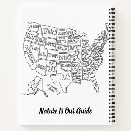 Carnet New York présente des monuments célèbres (Dos)