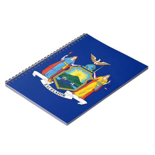 Carnet New York : The Empire State, Home Big Apple Flag (Côté gauche)