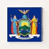 Carnet New York : The Empire State, Home Big Apple Flag (Dos)