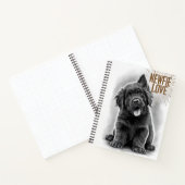 Carnet Newfie Love Newfoundland Dog (Intérieur)