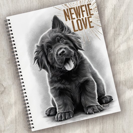 Carnet Newfie Love Newfoundland Dog