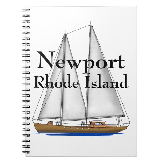 Carnet Newport Île de Rhode (Devant)