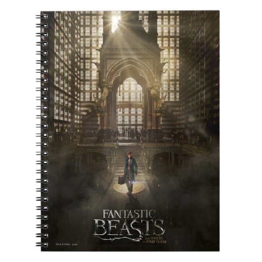 Carnet NEWT SCAMANDER™ au siège de MACUSA™ (Devant)