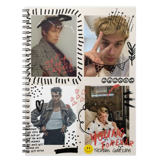 Carnet Nicholas Galitzine (Devant)