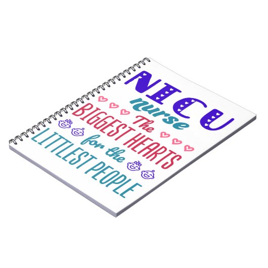 Carnet NICU Infirmière les plus grands coeurs pour les pl (Côté gauche)