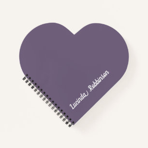 Carnet Nid d'abeille Uni Violet 1 Personnel