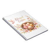 Carnet Nid de Pâques avec œufs (Côté Droit)
