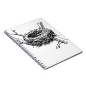 Carnet Nid d'oiseaux (Côté Droit)