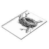 Carnet Nid d'oiseaux (Côté gauche)