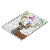 Carnet Nids des cerfs et des oiseaux Pastel Shades (Côté gauche)