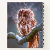 Carnet Night Owl Business Photo Ajouter Nom Et Année Plan (Dos)