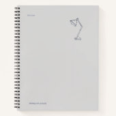 Carnet Night Owl Dark Academia Scholarly  (Devant)