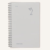 Carnet Night Owl Dark Academia Scholarly  (Recto)