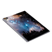 Carnet Night Sky Stars Tree Castle (Côté Droit)