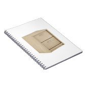 Carnet Nightstand en bois avec deux tiroirs (Côté Droit)