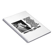Carnet Nikola Tesla Scientists Équation Aucun Citation De (Côté Droit)