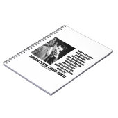 Carnet Nikola Tesla Scientists Équation Aucun Citation De (Côté gauche)