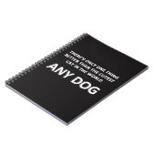 Carnet N'importe quel chien (Côté gauche)