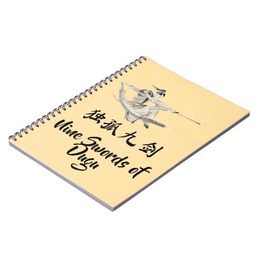 Carnet Nine Swords of Dugu Notebook (Côté gauche)