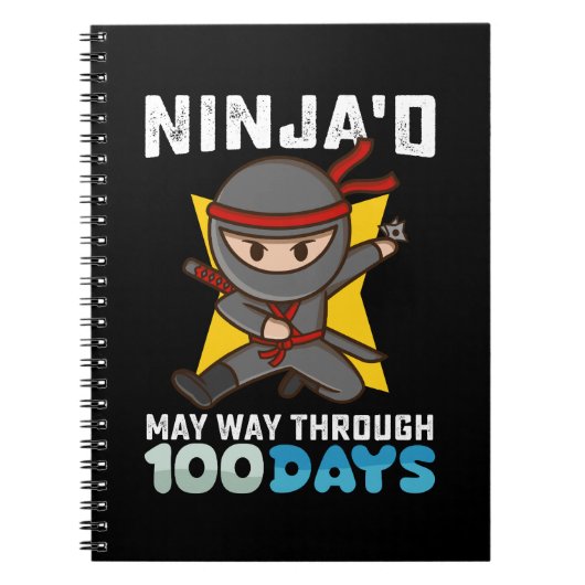 Carnet Ninja a May Way à travers 100 jours d'école (Devant)