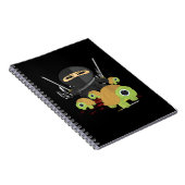 Carnet Ninja avec tortues (Côté Droit)