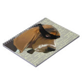 Carnet Ninja Basset Hound Dog (Côté gauche)