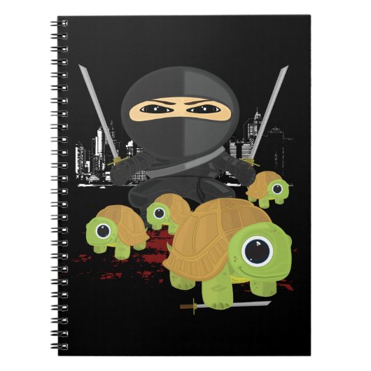Carnet Ninja et tortues (Devant)