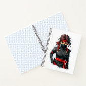 Carnet Ninja Girl (Intérieur)