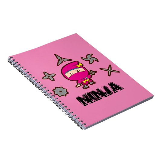Carnet Ninja Girl (Côté Droit)