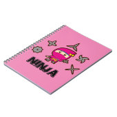 Carnet Ninja Girl (Côté gauche)