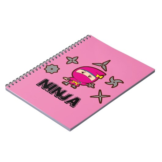 Carnet Ninja Girl (Côté gauche)