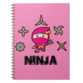 Carnet Ninja Girl (Devant)