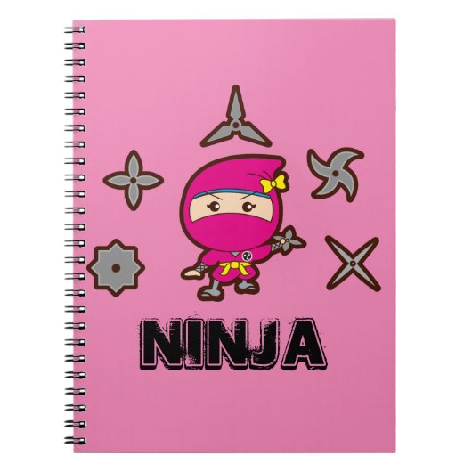 Carnet Ninja Girl (Devant)